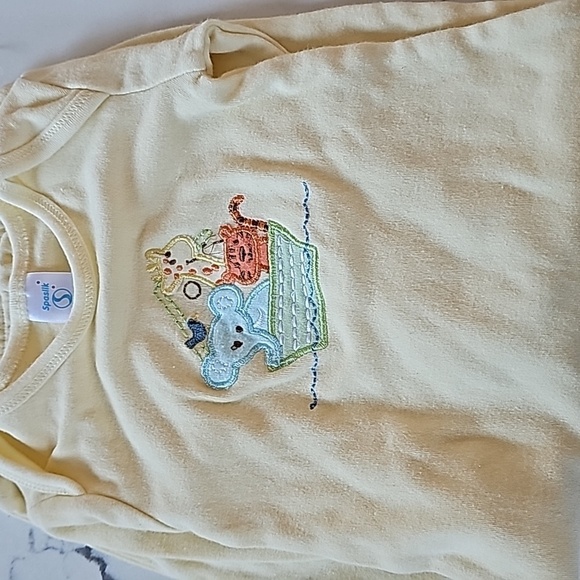 Little Me Infant Sleeping Gowns/ Lot Of 3 - Picture 3 of 9